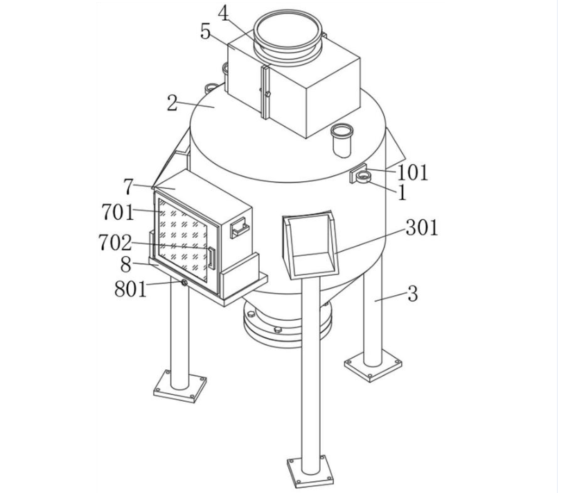 Fa'amautu e Yinchi le Pateni mo le Silo Pneumatic Conveying Pump ma le Valve e tete'e ai.